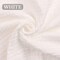 Wrinkle Gauze Cotton Material Quilting Sewing Craft Fabric Table Runners 1 Yard, White)